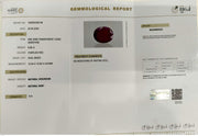 6.68/CT Natural Ruby Stone with Govt. Lab Certificate-16658S208748